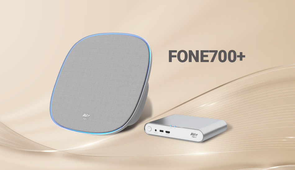 AVer Announces FONE700+ Scalable Ceiling Speakerphone System for Large Hybrid Meeting Spaces